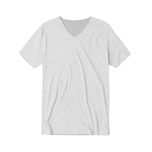 White V-Neck T-Shirts